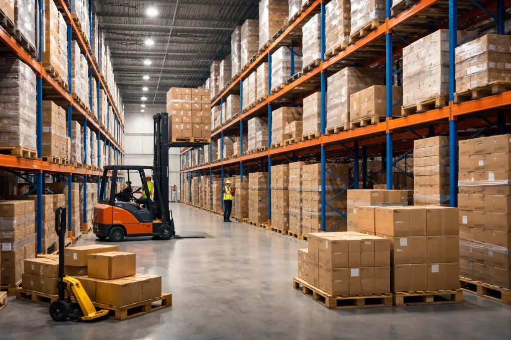 storage and warehouse